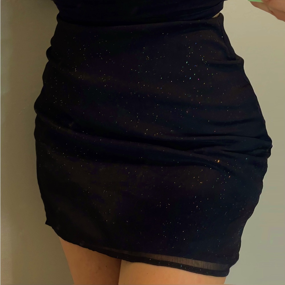 Sparkling Mini Skirt - Nova Vintage